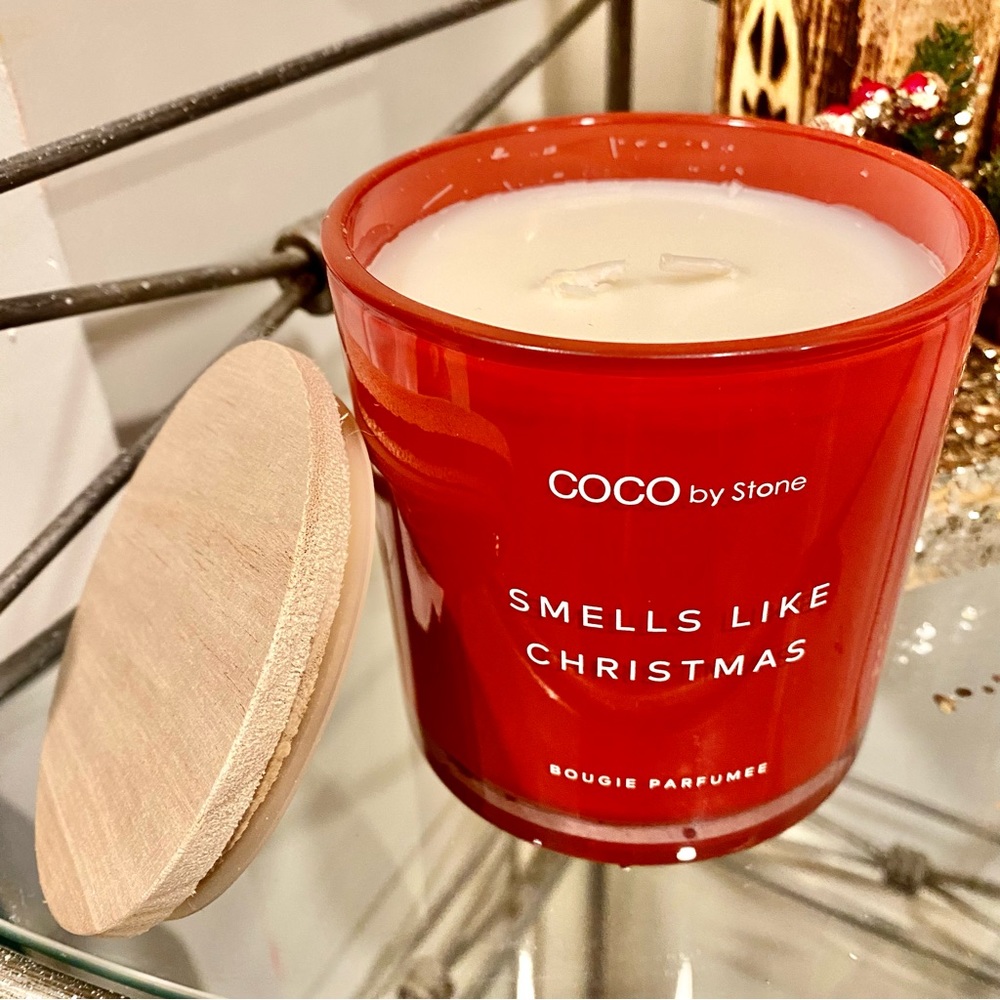 NWT COCO by Stone Smells Like Christmas Candle - Picture 7 of 11